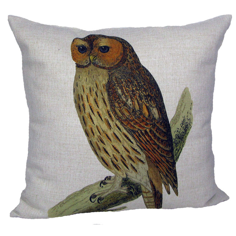 Golden Hill Studio Owl Throw Pillow Wayfair